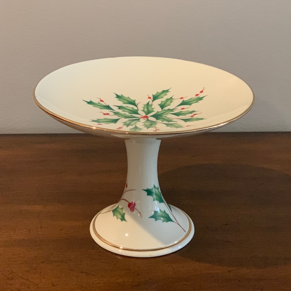 Lenox - Holiday Dimensions - Round Compote/Dessert Stand